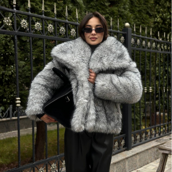 The Aureline Oversized Luxe Coat