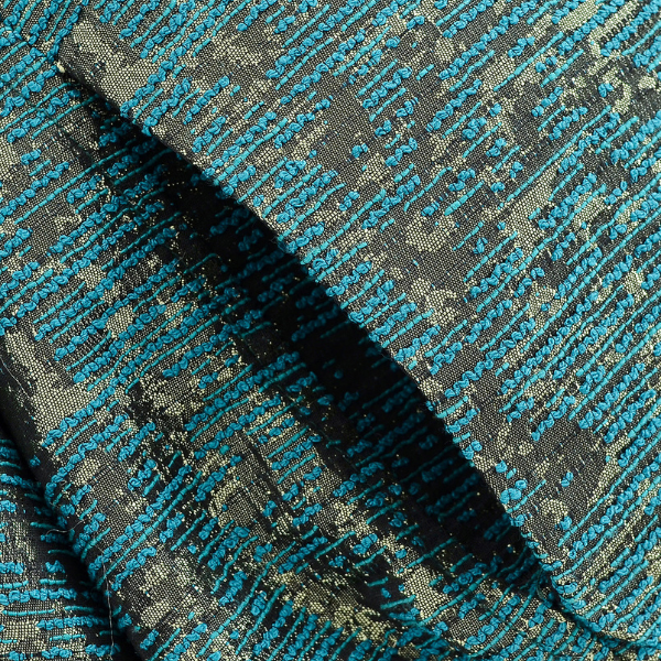 The Novara Jacquard Cropped Jacket