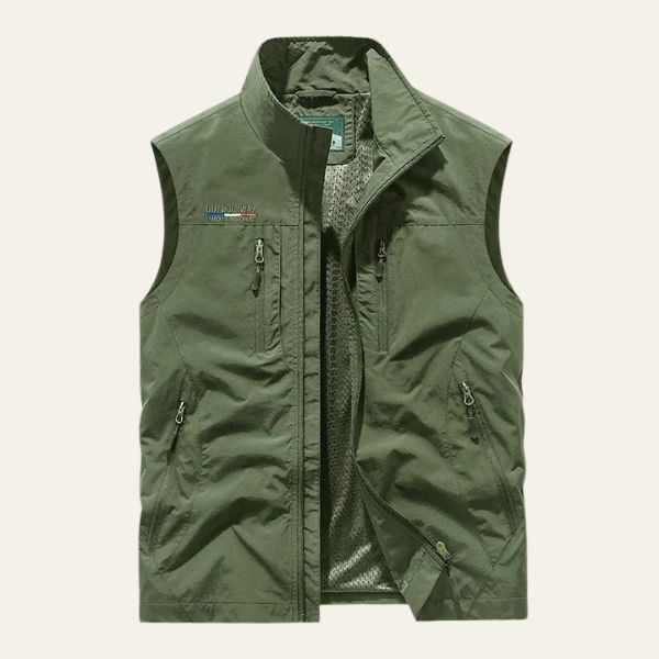 The Stratton Sleeveless Cargo Vest