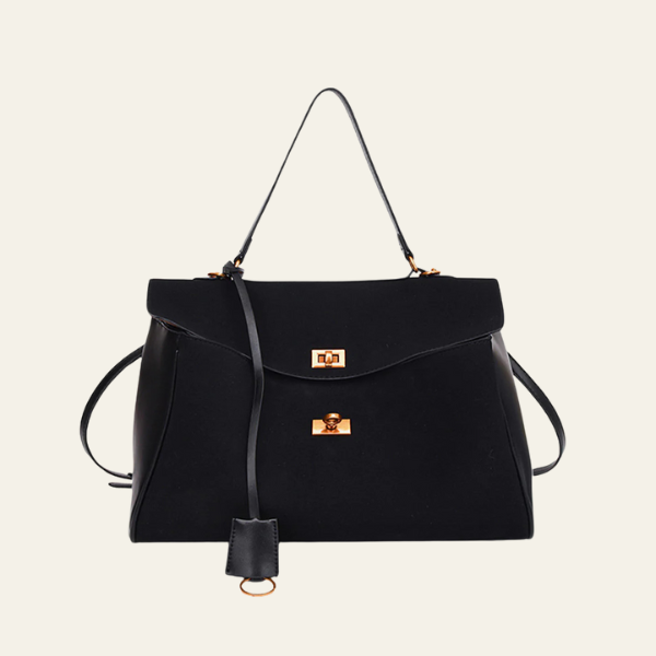 The Solenne Structured Flap Tote