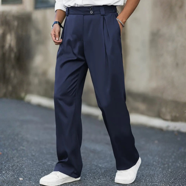 The Lorian Pleated Trousers