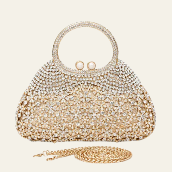 The Aureline Crystal Evening Bag
