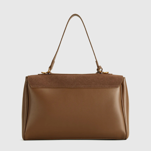 The Solenne Structured Flap Tote