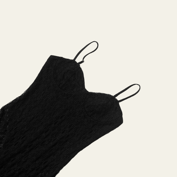 The Marisse Lace Flare Jumpsuit