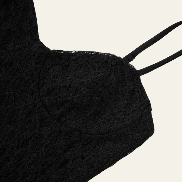 The Marisse Lace Flare Jumpsuit