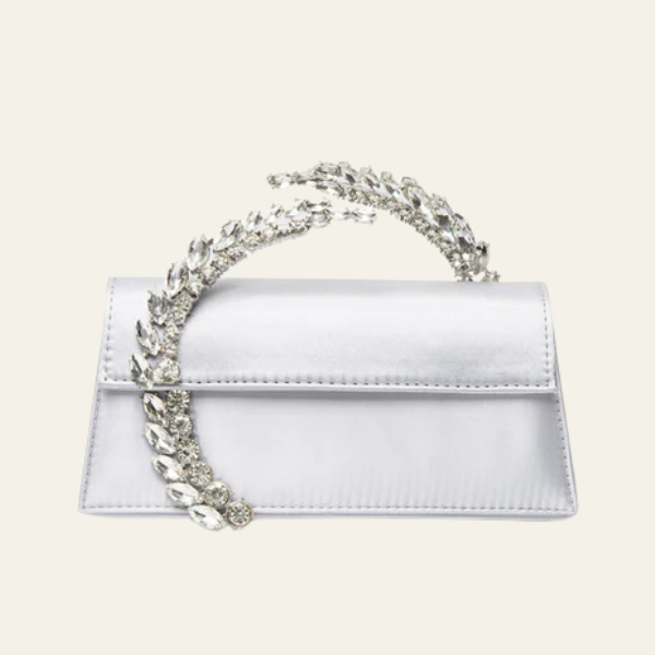 The Aurelia Crystal-Handle Clutch