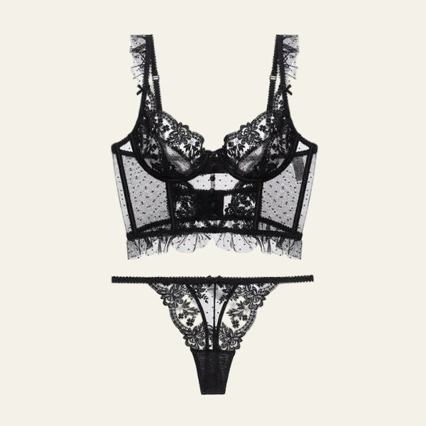 The Elodie Floral Lingerie Set