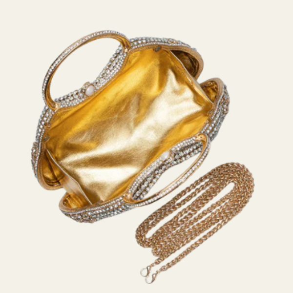 The Aureline Crystal Evening Bag