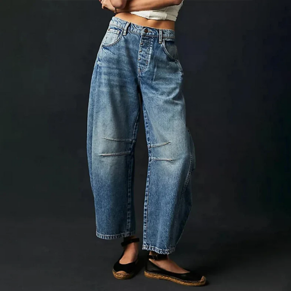 The Nira Relaxed Wide-Leg Jeans