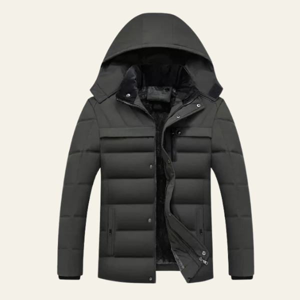 The Arvid Lined Winter Puffer Coat