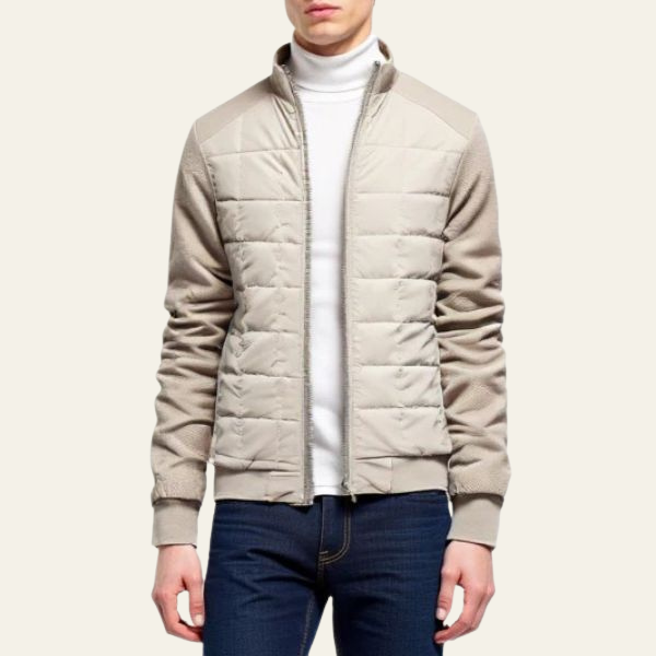 The Evren Quilted Zip Jacket