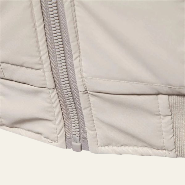 The Evren Quilted Zip Jacket