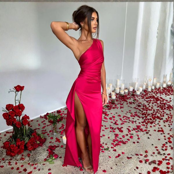 The Aurelia One-Shoulder Dress