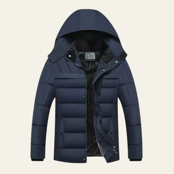 The Arvid Lined Winter Puffer Coat
