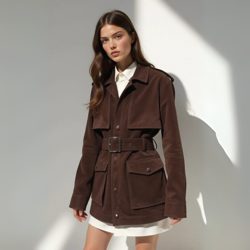 The Luce di Ottobre Suede Jacket