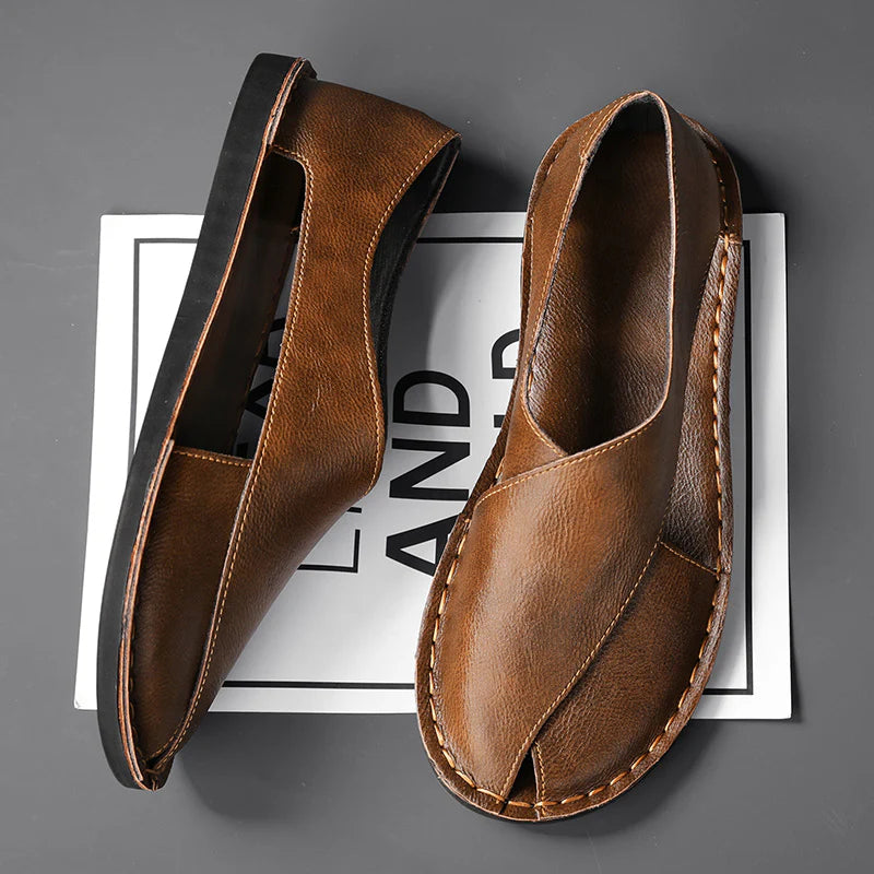 The Riviera Cross-Strap Slip-On Shoes