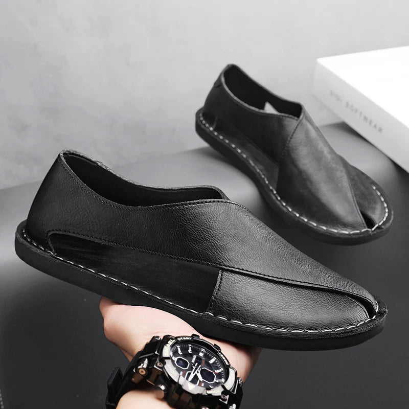 The Riviera Cross-Strap Slip-On Shoes