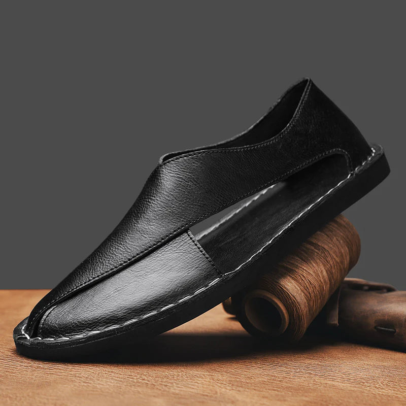 The Riviera Cross-Strap Slip-On Shoes