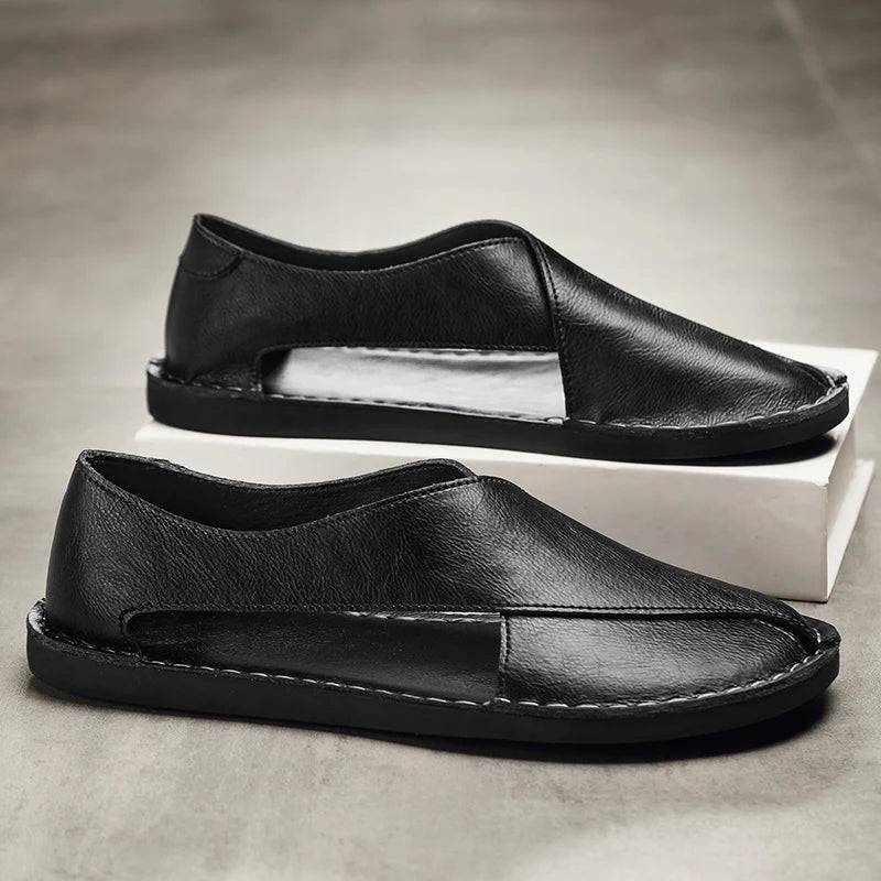 The Riviera Cross-Strap Slip-On Shoes