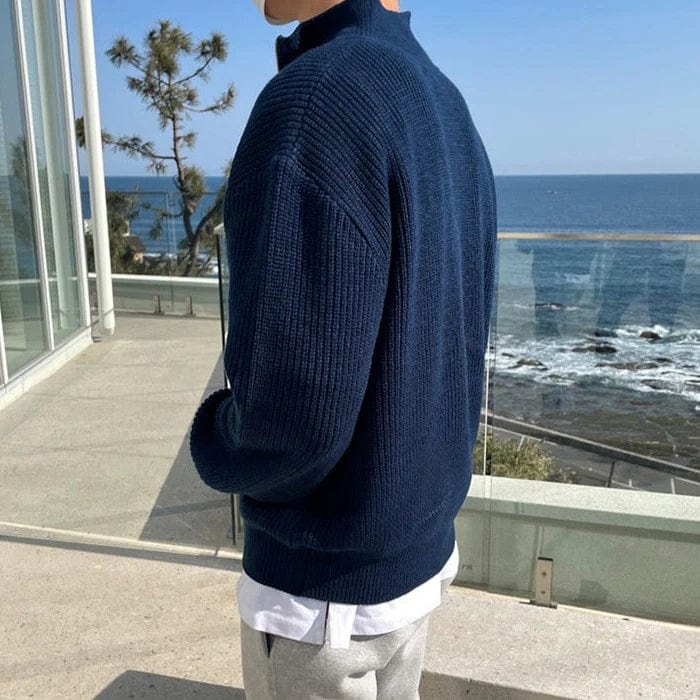 The Riviera Quarter-Zip Knit