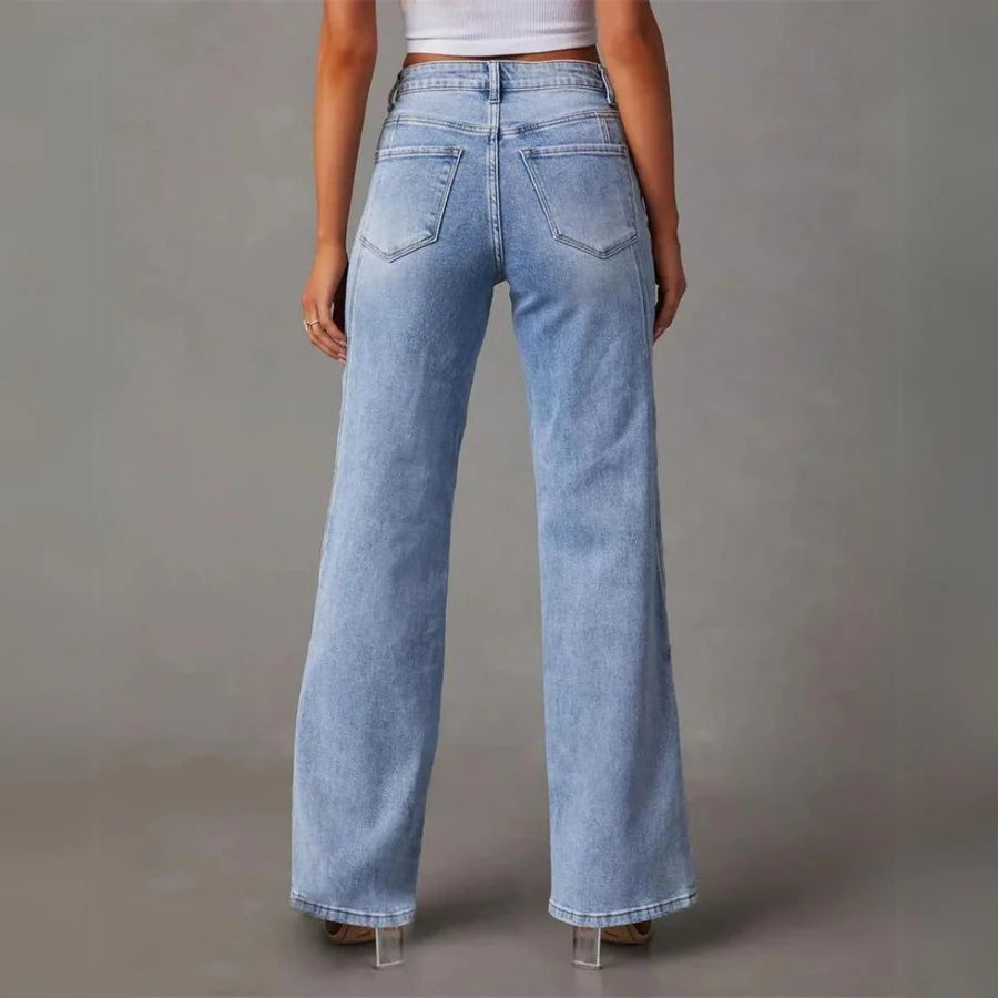 The Palermo Wide-Leg High-Waisted Jeans