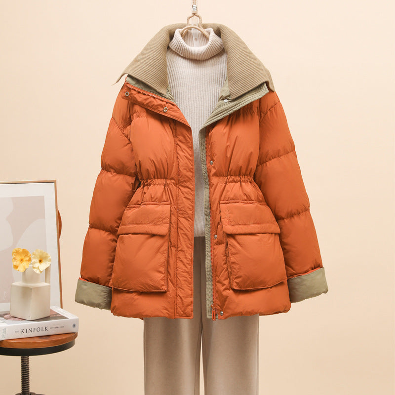 The Verona Cinched-Waist Puffer Jacket