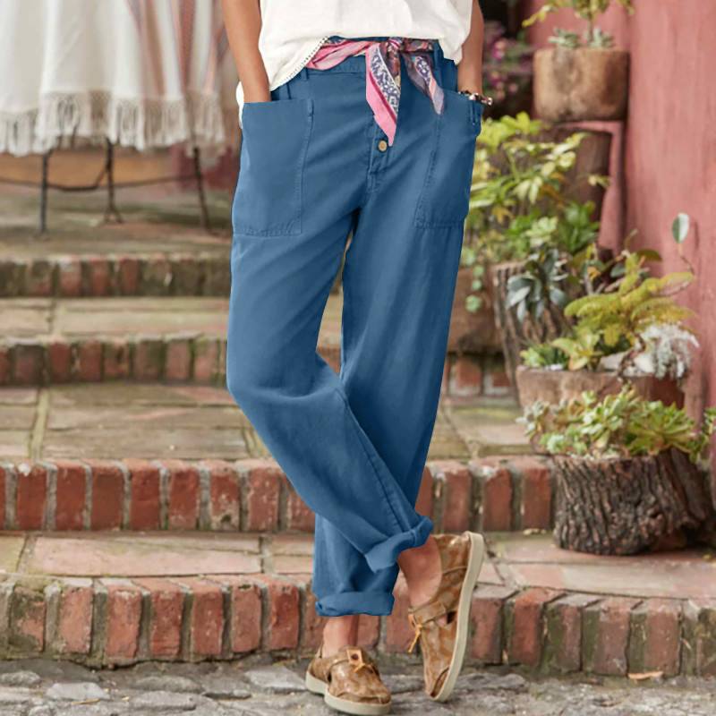 The Kyoto Button-Front Utility Pant