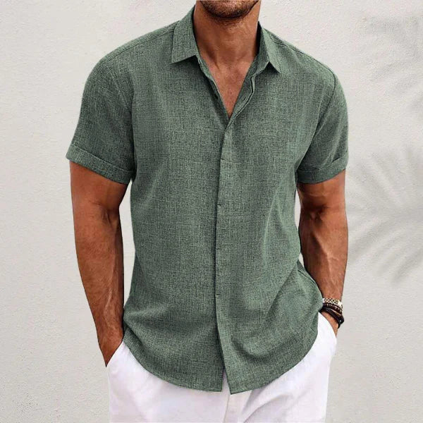 The Riviera Textured Short-Sleeve Shirt