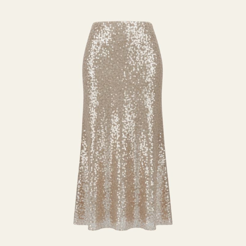 The Monaco Sequin Maxi Skirt