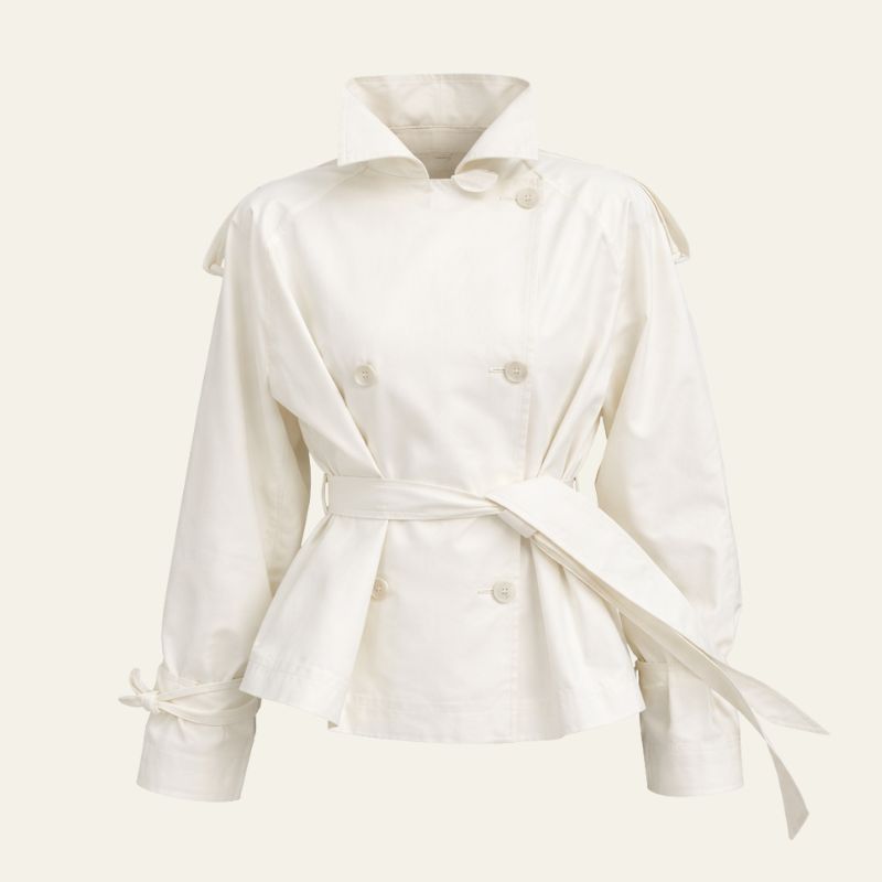 The Varese Belted Short Trench Jacket