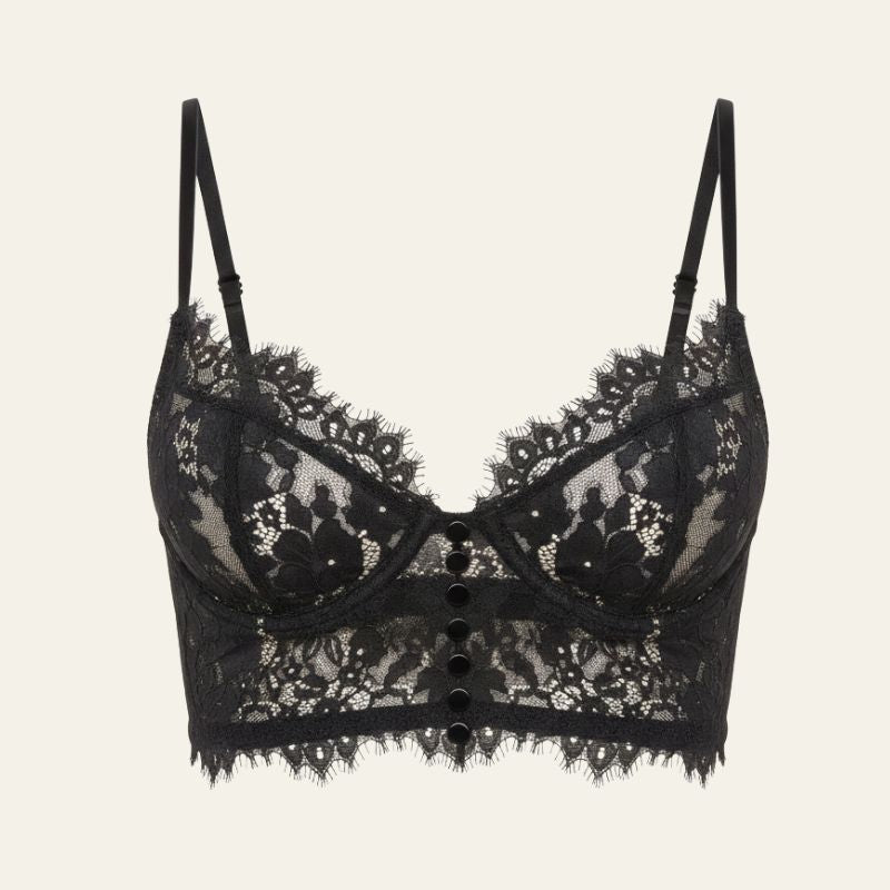 The Florence Lace Corset Bra