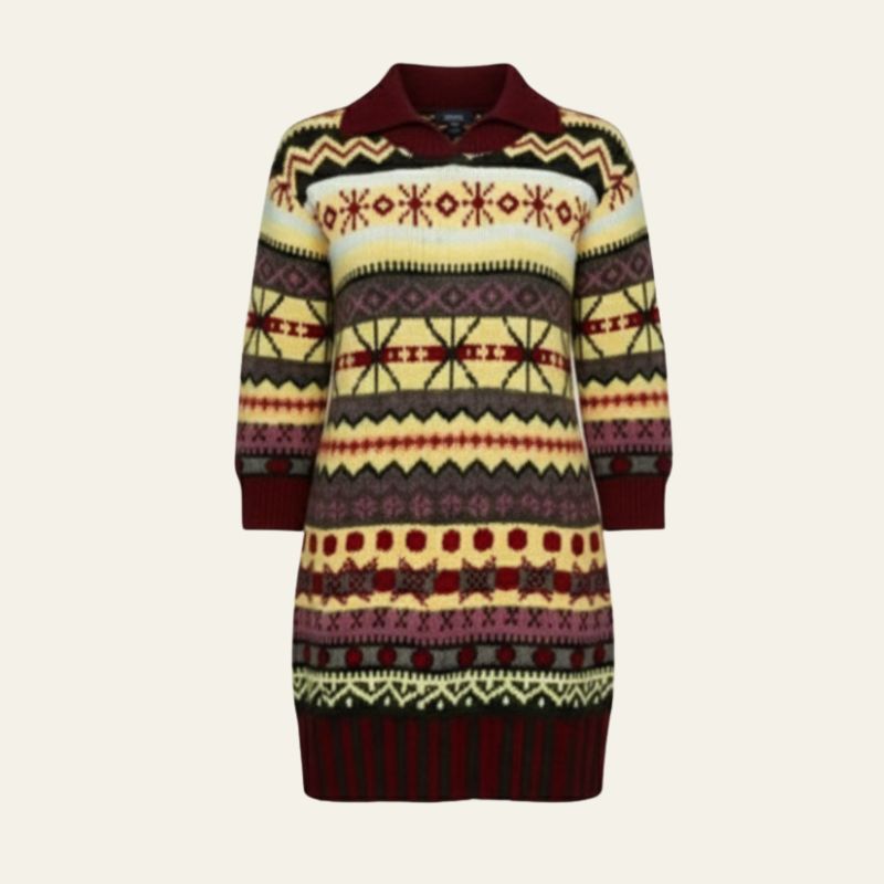 The Alpine Patterned Knit Sweater