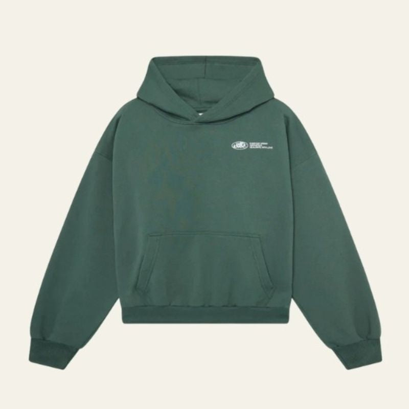The Alpine Back-Print Hooded Sweater