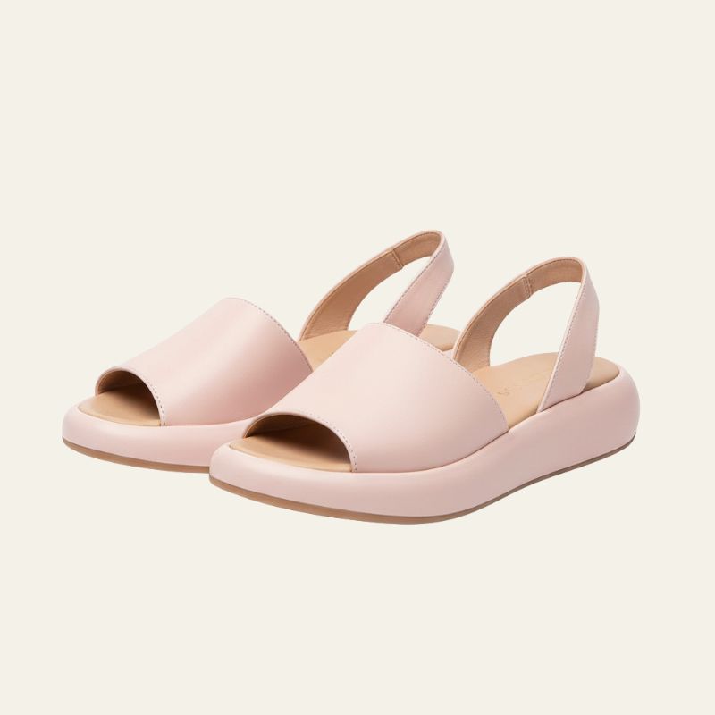 The Capri Cushioned Open-Toe Slingback Sandals