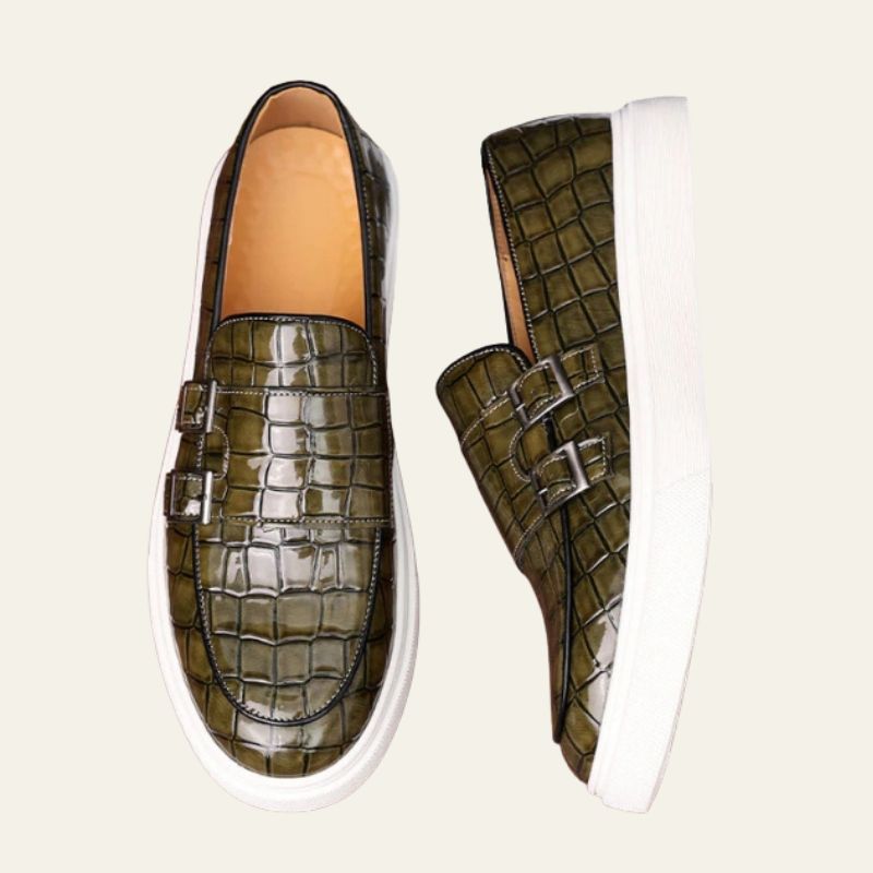 The Riviera Double-Buckle Loafers