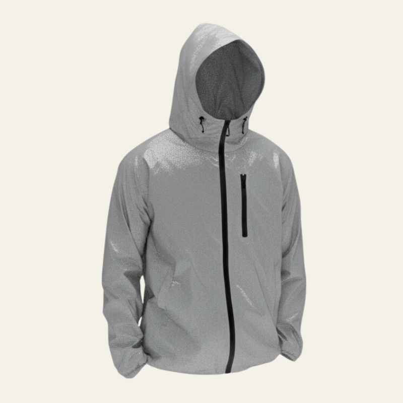 The Luminate Reflective Hooded Shell Jacket
