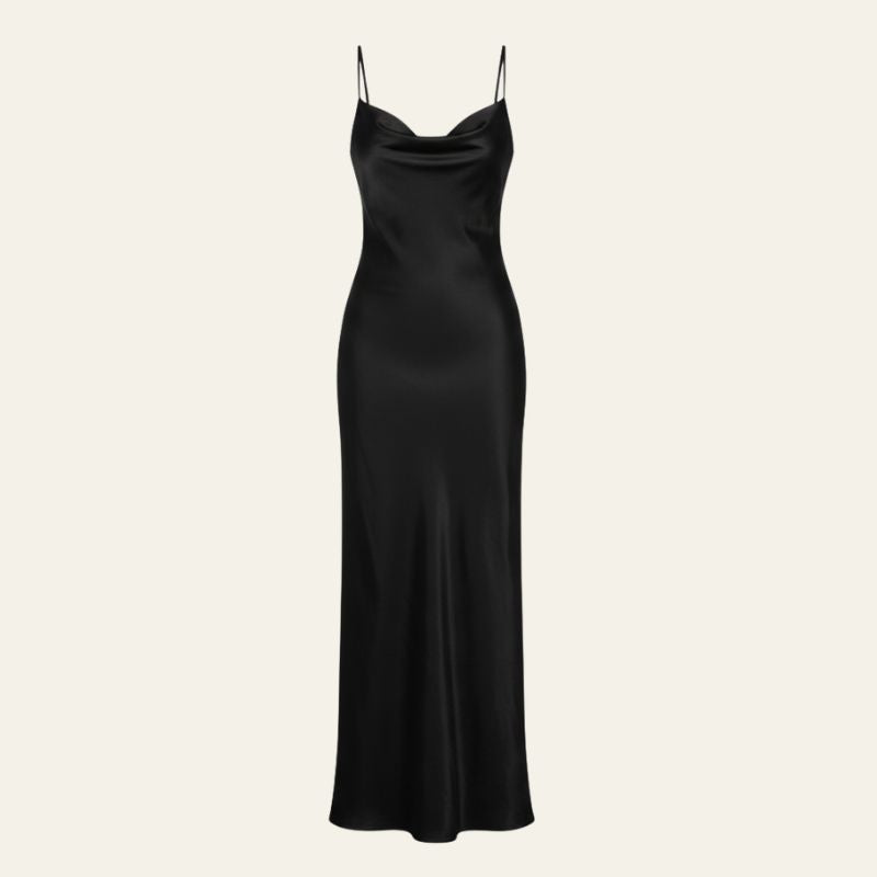 The Sorrento Cowl-Neck Maxi Dress