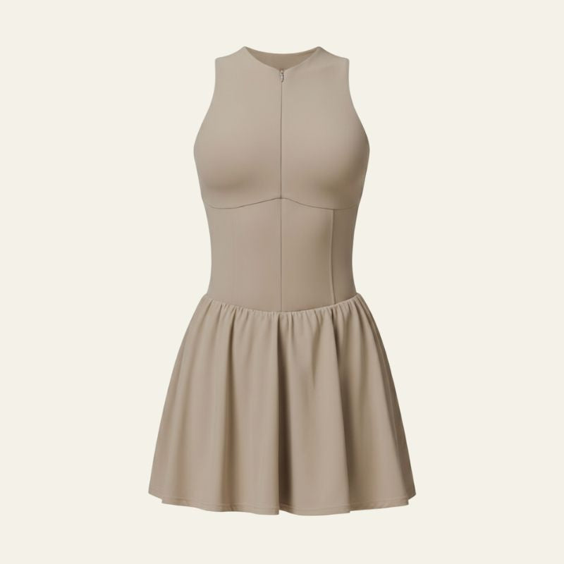 The Kyoto Zip-Front Active Romper