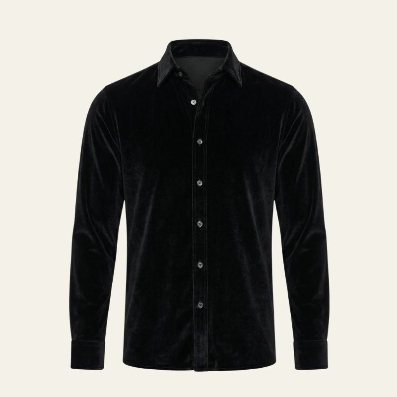 The Kensington Velvet-Touch Button Shirt