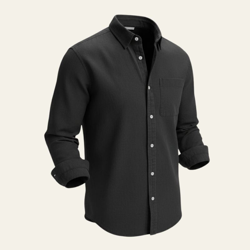 The Riviera Soft-Weave Long-Sleeve Shirt