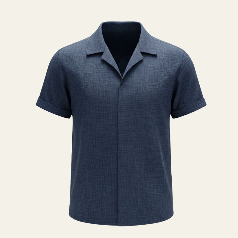 The Riviera Textured Short-Sleeve Shirt