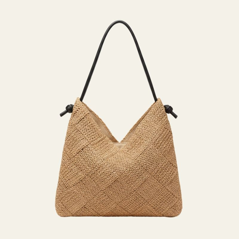 The Sorrento Textured Weave Tote Bag