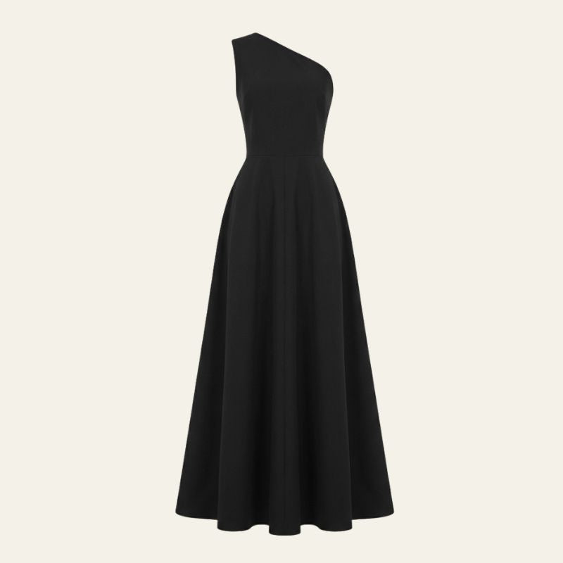 The Ravello One-Shoulder Maxi Dress
