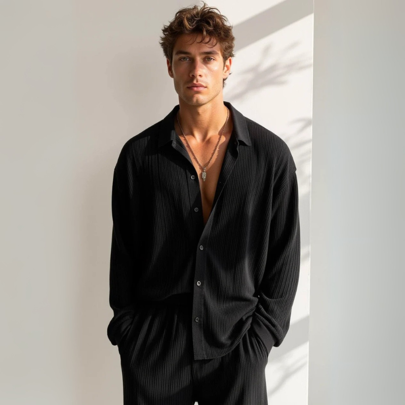 The Positano Black Evening Set