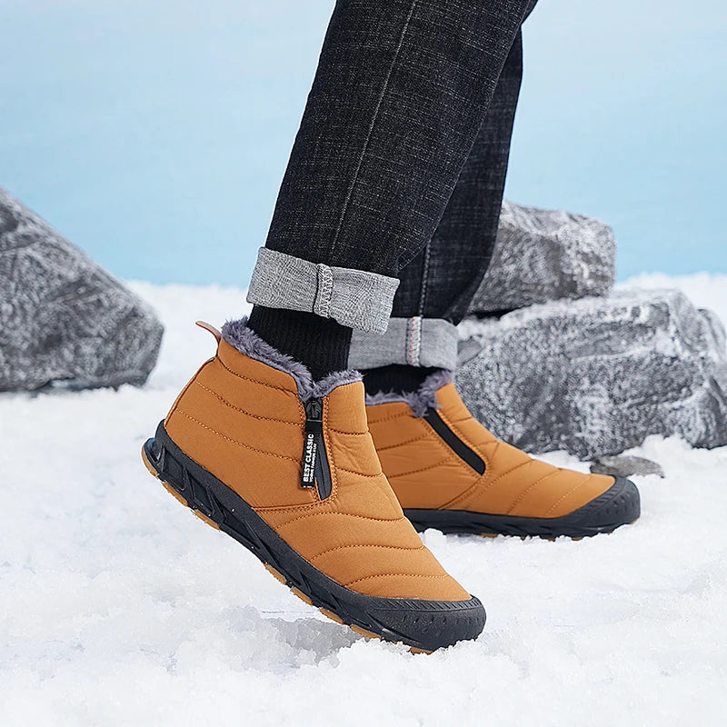 The Alpine Quilted Warm-Lining Winter Boots