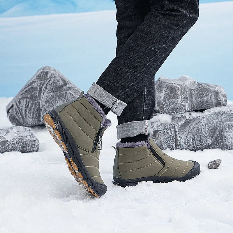 The Alpine Quilted Warm-Lining Winter Boots