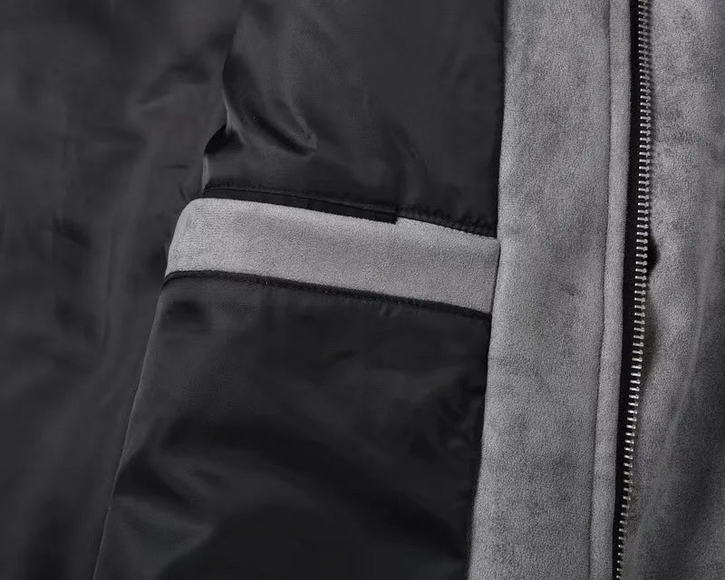 The Vienna Utility Suede Jacket