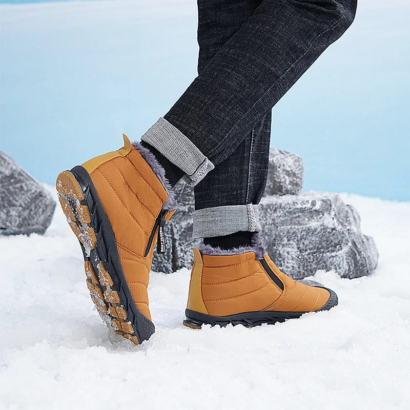 The Alpine Quilted Warm-Lining Winter Boots