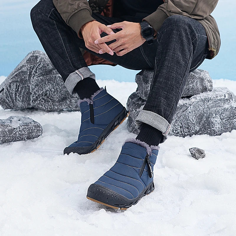 The Alpine Quilted Warm-Lining Winter Boots