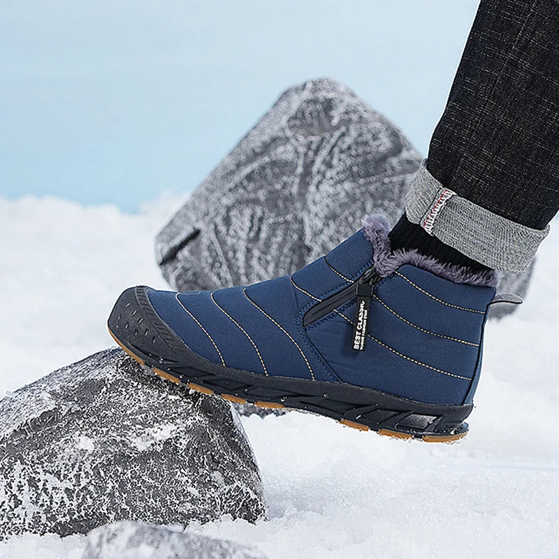 The Alpine Quilted Warm-Lining Winter Boots